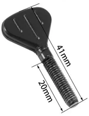 Quick Release Plate Locking Screw Is Suitable For Manfrotto MVH500AH Hydraulic Pan/Tilt Panel Control Screw