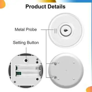 Tuya Flood Sensor Life App Water Leak Sensor Detection Loudly Sound Alarm Linkage Alert Application