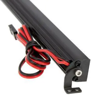 227Mm 56 LED Superbright Roof Light LED Light Bar For 1/6 RC Crawler Car Axial SCX6 Jeep JLU Wrangler Upgrade Parts