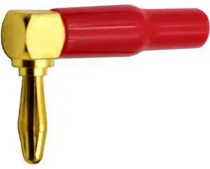 16Pcs 4Mm Banana Plug Speaker Wires Connector Adapter 24K Gold Plated Screw Type Pure Copper Right Angle Banana Pl