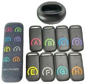 Smart Device Anti-Lost Tracker Wireless Smart Tracker With 8 Receivers For Pets/Children/Elderly Car Key Finder