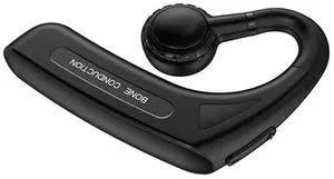 Bone Conduction Headphone Sports Noise Canceling Headset For Business Sports Cycling Fitness Black
