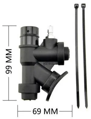 Scuba Diving 45-Degree Oral Power Inflator BCD K-Type Replacement Rich