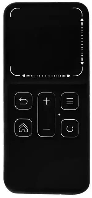 Air 2 Phone Remote Control For Smart Devices Via Bluetooth Includes On-Screen Pointer Touchpad For Phones Computers Bl