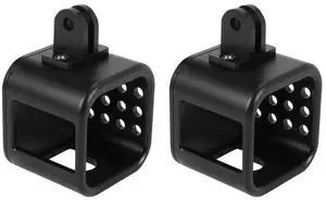 2X Aluminium Alloy Housing Case Cover Frame For Gopro Hero 4/5 Session Go Pro Sport Action Camera Accessories Blac
