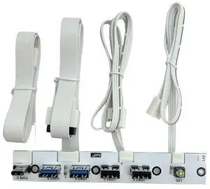 USB 3.0 Front Panel Hub IO Panel 2-Port USB3.0+2-Port USB2.0+1-Port TYPE-C 20G+LED Switch For PC Case Desktop
