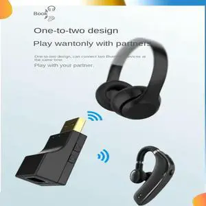 Wireless Adapter USB Optical Bluetooth Audio Transmitter Low Latency Stereo Dual Stream Multi-Point For TV PC PS4/3