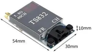 TS832 FPV Wireless Transmitter 5.8G 600Mw with Antenna Wireless AV Transmitter for FPV Multicopter RC Quadcopter Rich