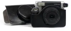 Camera Bag For Fujifilm Instax Wide 300 Instant Camera Case PU Carrying Bag With Shoulder Strap Black Parts Accessories 1 P