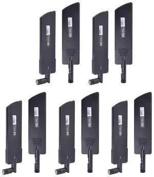10PCS 5G/3G/4G/GSM Full Band Glue Stick Omni Wireless Smart Meter Router Module Gain 40Dbi Antenna, Black SMA Male 10PCS 5G/3G/4G/GSM Full Band Glue Stick Omni Wireless Smart Meter Router Module Gain 40Dbi Antenna, Black SMA Male