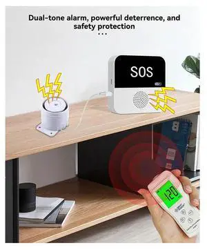 Tuya Smart Wifi SOS Call Button With Caregiver Pager For Elderly Emergency Alert System For Seniors Patien