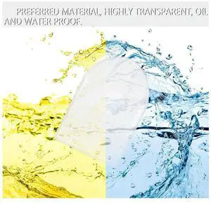 600 Pack 2Inch Single Pocket Coin Sleeves, Plastic Coin Collection Supplies Transparent Holders Protector Clear Ba