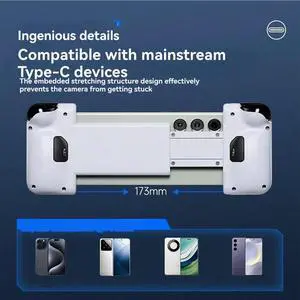 M05 Type C Mobile Phone Controller For Game Pass Cloud Gaming For 15/16 Series, Xcloud, Mapping, Hall