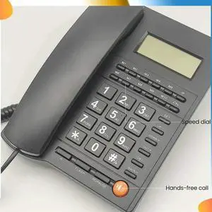 L019 Home Hotel Economical Landline Calling Station Can Display Caller ID Phone For Home Office Hotel Restaurant