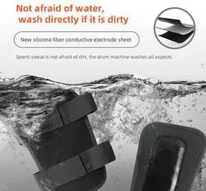 Upgrade EMS Electric Muscle Stimulator Massager Fitness TENS Anti Cellulite Legs Belts Trainer Slimming Thigh Rich
