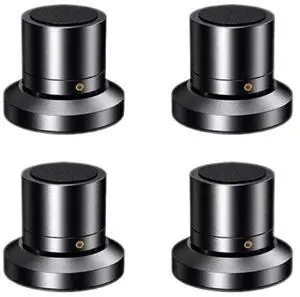 Speaker Shock Absorber Lead Alloy Adjustable Tray Pad Speaker Stand Isolation Feet Spike 65X 53Mm