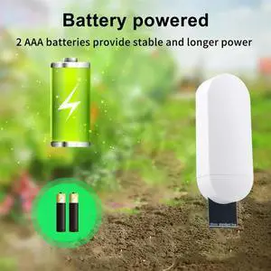Plant Monitor Detector 5Pcs Zigbee Smart Soil Sensor Temperature Meter Moisture Humidity Sensor Real-Time Monitoring