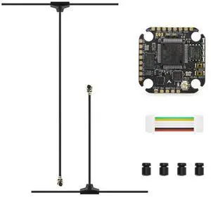 F722 Lite Flight Controller For FPV Freestyle Drone-Onboard ELRS 2.4G Receiver, 5V 2A BEC, 20X20mm, 2-6S LIPO Batt