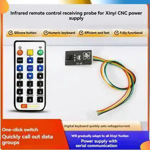 XY3606B 216W Adjustable Voltage Regulator Power Supply+IR Kit DC Buck Boost Converter Voltage/Current Step-Down Module XY3606B 216W Adjustable Voltage Regulator Power Supply+IR Kit DC Buck Boost Converter Voltage/Current Step-Down Module