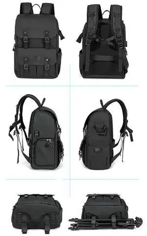 SLR Shoulder Camera Bag Multi-Functional Camera Backpack Waterproof Outdoor Camera Bag Waterproof Anti-Theft Camer