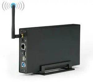 Blueendless Multi-Functional 3.5inch Hard Disk Enclosure USB3.0 HDD for Case Rj45 Ethernet NAS Net Server
