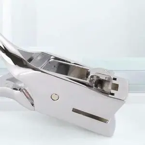 l Single Oval Hole Puncher Hand Held Paper Cut Plier for Scrapbooking