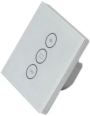 86Mm Curtain Switch Remote Control Roller Shutter Switch Compatible For Alexa/Amazon ECHO/Google Home