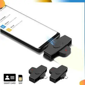 CSCR3 Type-C CAC Card Reader Bank Tax Declaration SIM Card/IC Card ID Card Reader