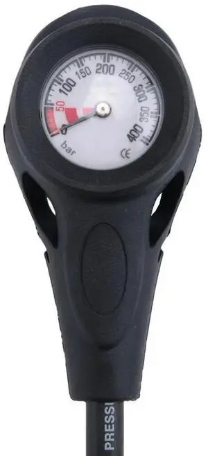 Scuba Diving Depth Gauge 300 Bar Diving Air Lightweight Pressure Gauge Diver Equipment Dive Accessory Rich
