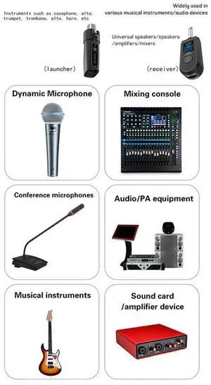 Wireless Microphone UHF Wireless XLR Transmitter And Receiver For Dynamic Microphones Audio Mixers PA Systems