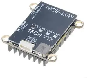 1.2/1.5/1.7/1.9Ghz Wireless Transmission Module Board with 3W Power Option for FPV and Surveillances