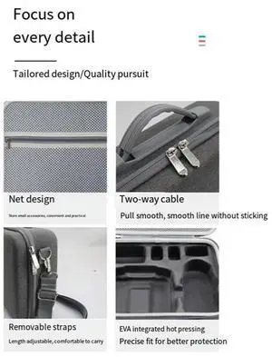 Carrying Case For Mini 4 Pro Drone Bod Remote Controller Protective Bag Hanbag Box Portable Travel Bag