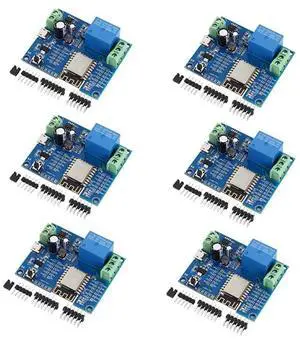 6X Relay Controller Module, DC 5V 8V-80V ESP8266 Wireless Controller Module ESP-12F For IOT Home APP