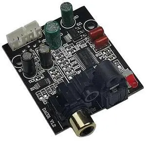 Digital Audio Decoder DAC 24 Bit 192K Optical Fiber Coaxial Decoder Signal Input Stereo Output Decod For Sound Amplifier