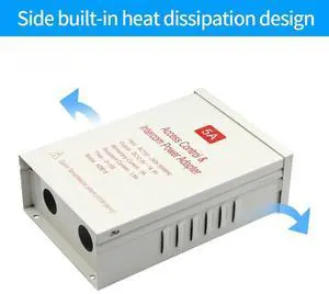 Outdoor Waterproof Face Recognition Machine Dedicated Access Control Power Supply 12V5A Face Recognition Machin