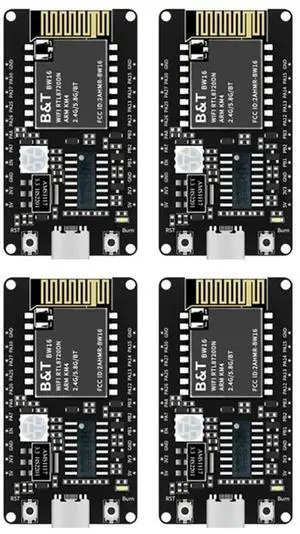 4X BW16-Kit Development Board RTL8720DN Dual-Band Wi-Fi Low-Power Bluetooth BLE Module Type-C Interface