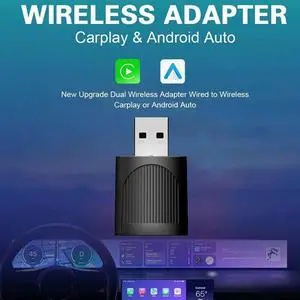 Box Upgrade 5Ghz MINI U8 Wireless For Carplay For Android Auto Adapter Dongle Bluetooth Auto Connection