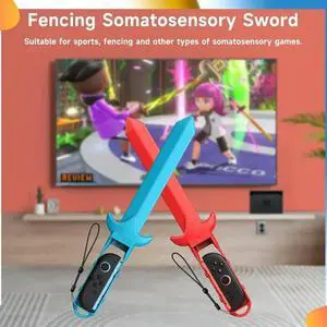For Nintendo Switch 2 Games Accessory Kit 10-In-1 Switch 2 Sports Bundle Includes Tennis Rackets, Golf Clubs, Swords