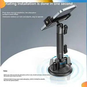Go-Quick II Action Camera phone Suction Cup Mount 1/4'' Screw 360° Ballhead For Gopro Phone Car Holder Go-Quick II Action Camera phone Suction Cup Mount 1/4'' Screw 360° Ballhead For Gopro Phone Car Holder
