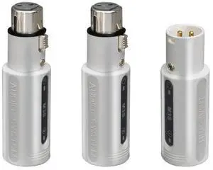 Wireless System One To Two Dynamic Microphone 2.4G Wireless XLR Transmitter Receiver Sound