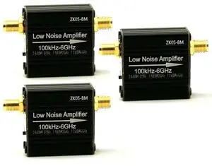 3 Sets ZK05-BM Series Low Noise Amplifier 100Khz-6Ghz 20Db High Gain LNA RF Power Preamplifier Module 3 Sets ZK05-BM Series Low Noise Amplifier 100Khz-6Ghz 20Db High Gain LNA RF Power Preamplifier Module