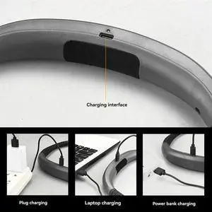 LED Neck Lamp Lighting Lamp Night Reading Lamp Neck Reading Lamp Three-Color Lighting For Reading Running Camping