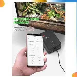 Tuya Reptile Fogger Terrariums Humidifier Timer Automatic Mist Rainforest System Sprinkler Controller EU Plug