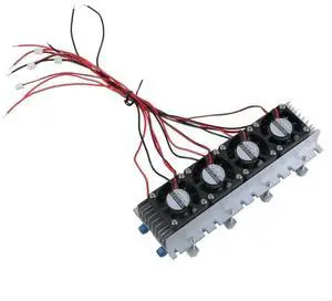 12V 288W Semiconductor Thermoelectric Cooler Peltier Electronic Cooling Radiator Air Conditioner Refrigerator Cooler