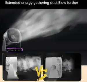USB Small Desk Fan, 120 Speeds Quiet Portable Desktop Table Fan,330° Adjustment Personals Fan Low Noise