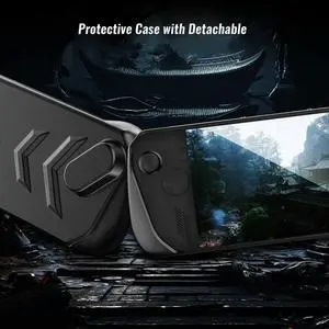 Mod Case ROG Ally X Protective Case Skin With Detachable Front Shell Cover And Kickstand For ROG Ally X Accessories