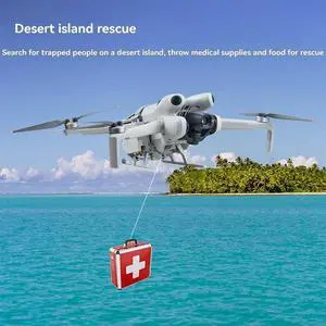 USB Charging Airdrop System For Mini 4 Pro Drone Air-Dropping Device For Fishing, Gifts, Ring Rescue & Delivery