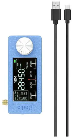 Mini SI4732 SMA Interface Mini Loop Antenna Pocket Size Radio Receiver Mini Radio LSB USB AM FM Radio
