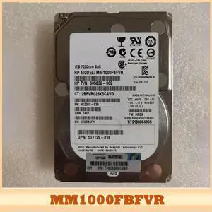 605832-002 HDD 1T ST91000640SS 1TB 2.5'' SAS Server Hard Drive MM1000FBFVR