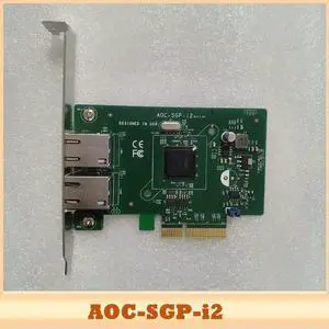 For SU-PER AOC-SGP-i2 For I350-T2 AM4 PCI-E dual port gigabit network card